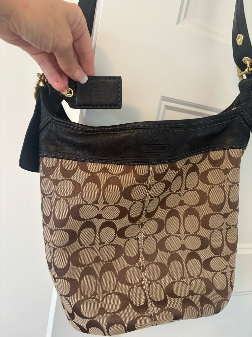 One Day Sale 🤎Coach bleeker bag Tan/ Brown  Shoulder Bag